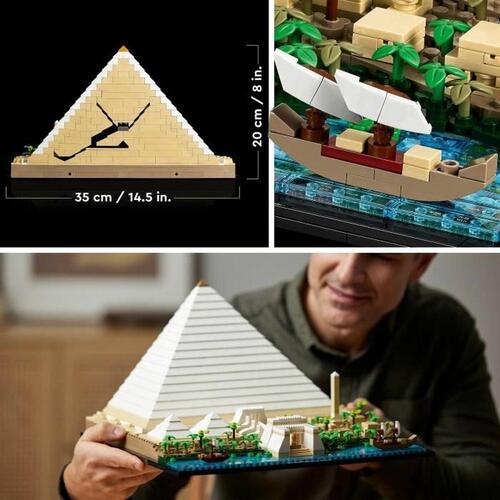 Playset Lego 21058 Architecture The Great Pyramid of Giza 1476 Dele
