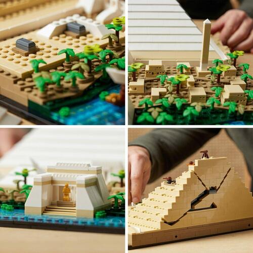 Playset Lego 21058 Architecture The Great Pyramid of Giza 1476 Dele