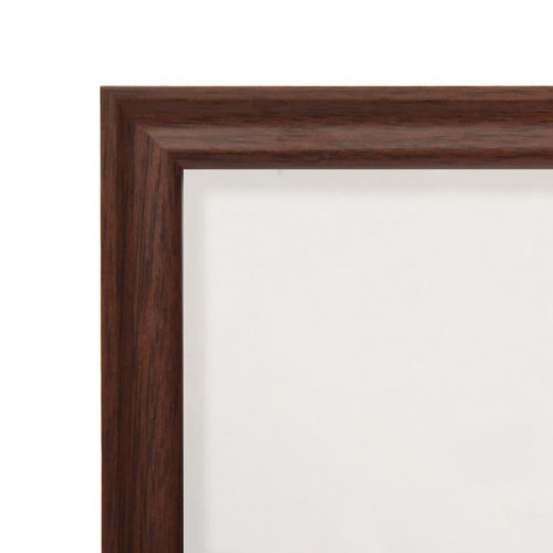 Billedrammer 5 stk. til væg eller bord 50x50 cm mørkerød