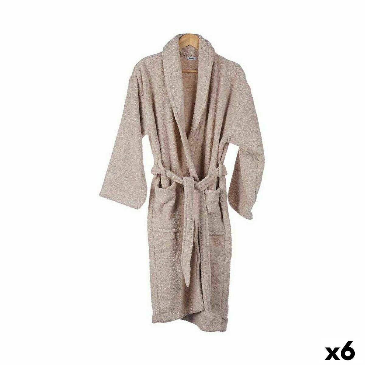 Badekåbe Berilo beige L/XL - 100% bomuld (6 stk.)