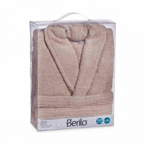 Badekåbe Berilo beige L/XL - 100% bomuld (6 stk.)