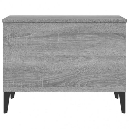 Sofabord med løftetop 60 x 44,5 x 45 cm - grå sonoma-eg