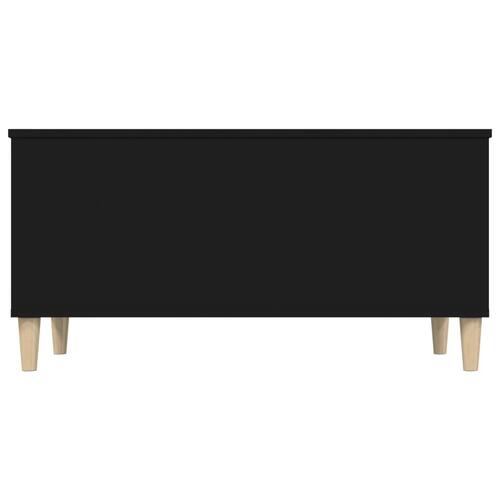 Sofabord 90x44,5x45 cm konstrueret træ sort