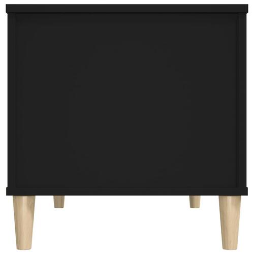Sofabord 90x44,5x45 cm konstrueret træ sort