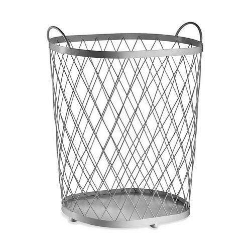 Kurv Sølvfarvet Metal 40 L 31 x 54,7 x 46,5 cm (4 enheder)