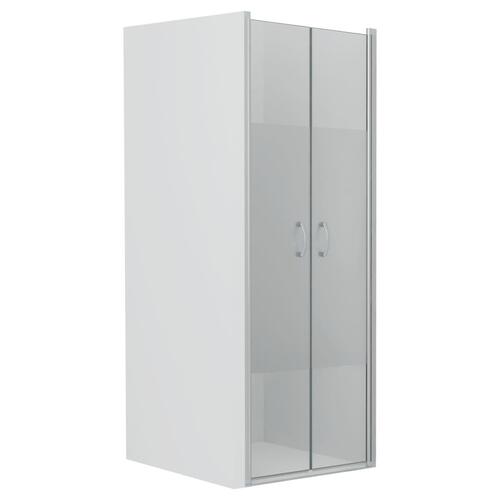 Brusedøre delvist matteret ESG 80 x 185 cm
