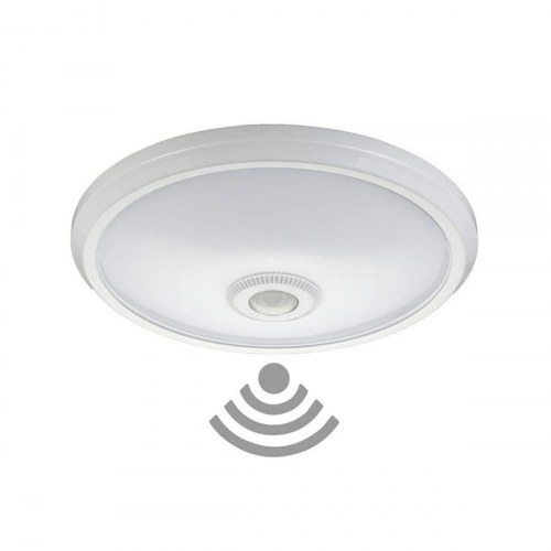 EDM LED vægarmatur med bevægelsessensor, 15 W, 6.400 K, 1.100 lm (overflademontering)