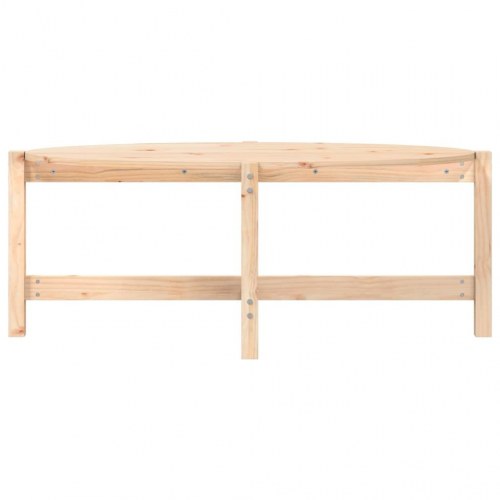 Sofabord i massivt fyrretræ - 118 x 63 x 45 cm