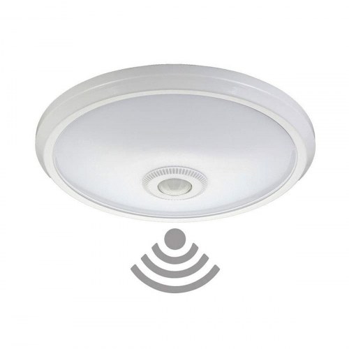 EDM LED væg-/loftarmatur med sensor, 16 W, 1.100 lm, 6.400 K (IP20)