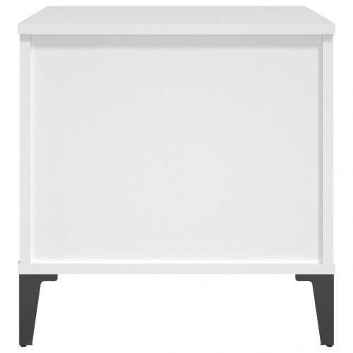 Sofabord med hæve-/løftetop 60 × 44,5 × 45 cm - hvid, konstrueret træ