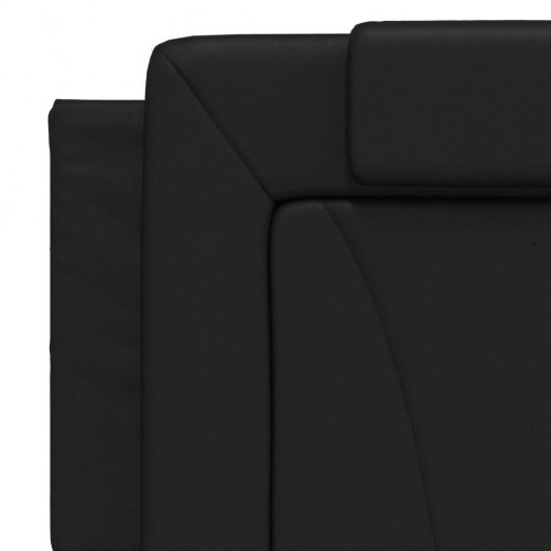 Sengeramme Viana med LED uden madras 160 x 200 cm - sort
