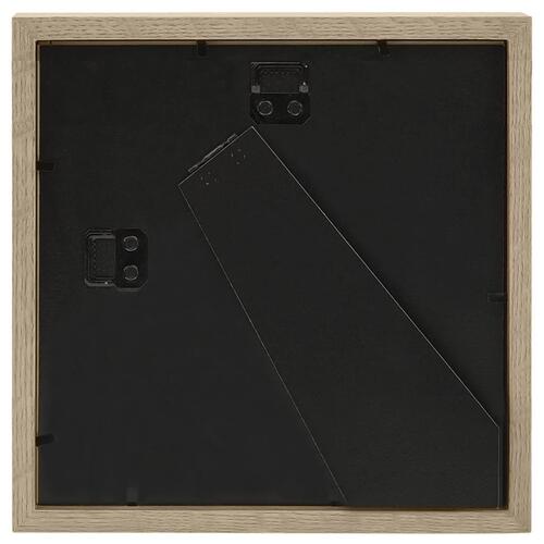 3D-billedrammer 5 stk. 23x23 cm til 13x13 cm billede mørkt træ
