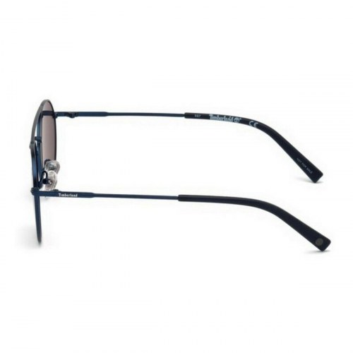 Solbriller Timberland TB9158-5491D - blå, polariserede, ø 54 mm