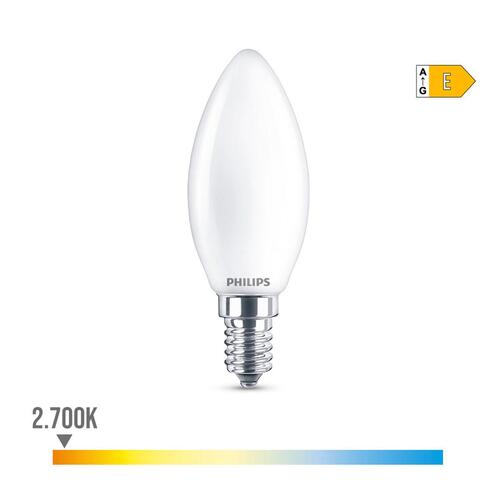 LED-lampe Philips Stearinlys E 6,5 W 60 W E14 806 lm 3,5 x 9,7 cm (2700 K)