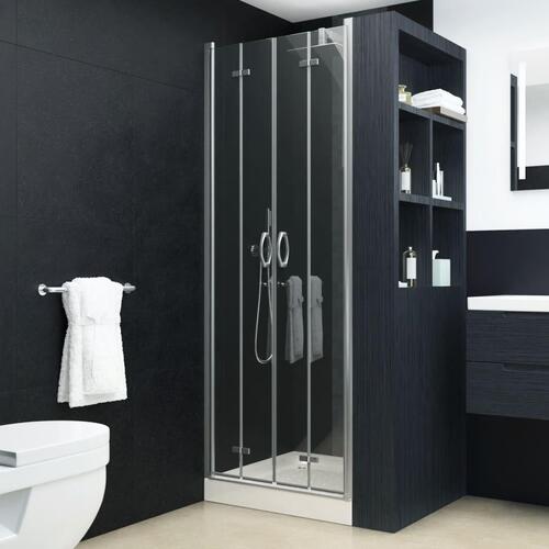 Foldbare brusedøre klar ESG 80 x 185 cm