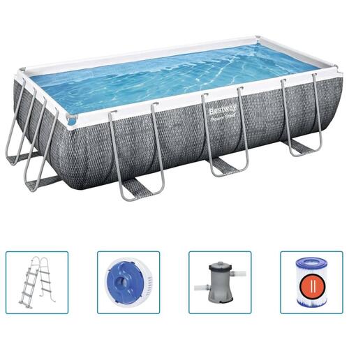 Bestway swimmingpoolsæt Power Steel 404x201x100 cm