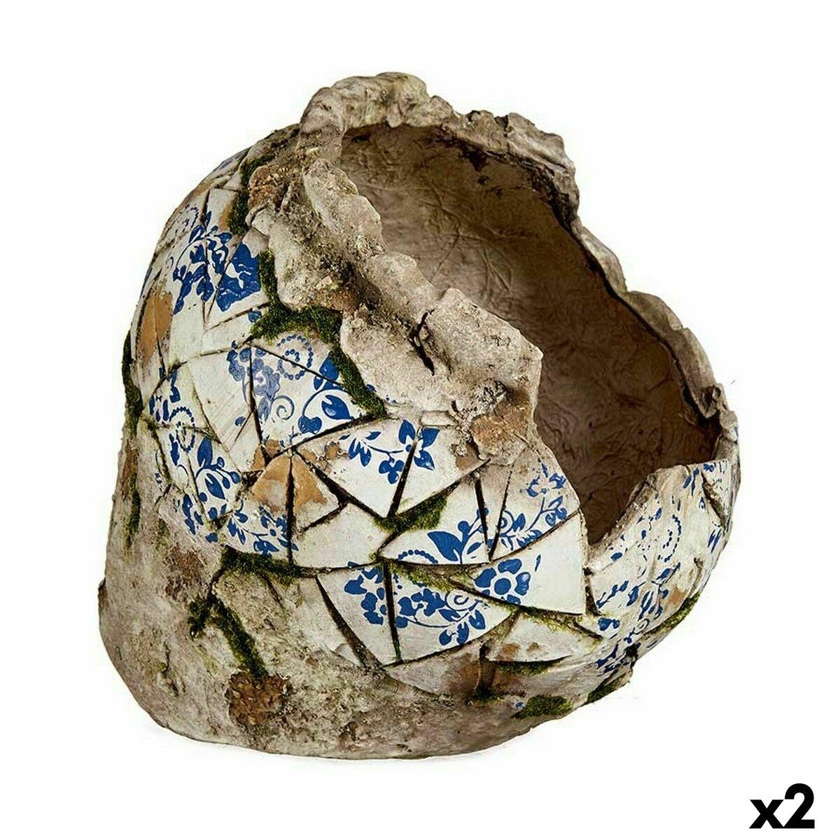 Havedekoration vase Ibergarden - polyesterharpisk, 29 × 27 × 30 cm (2 stk.)