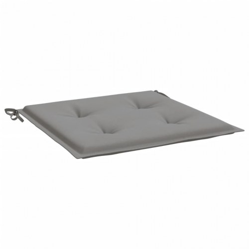 Hynder til havestol - 4 stk. 50×50×4 cm i oxfordstof, grå