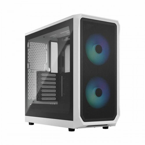 PC kabinet Fractal Focus 2 ATX semi-tårn - hvid