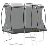 Trampolinsæt 274x183x76 cm 150 kg rektangulær