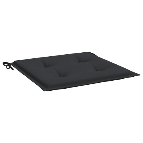 Hynder til havestol 6 stk. 50x50x3 cm oxfordstof sort