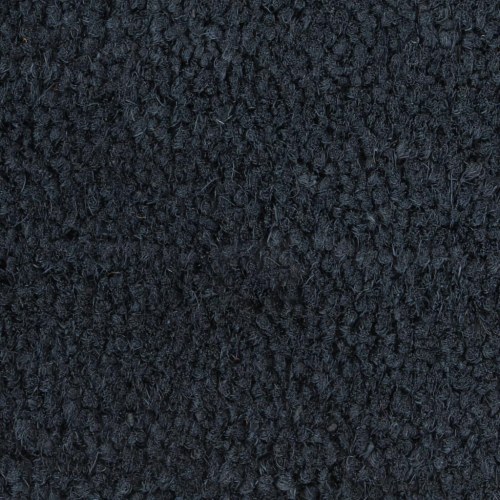 Dørmåtte i coir 80×100 cm - mørkegrå, skridsikker