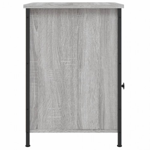 Sengeborde 2 stk. - konstrueret træ i grå sonoma-eg 40×42×60 cm