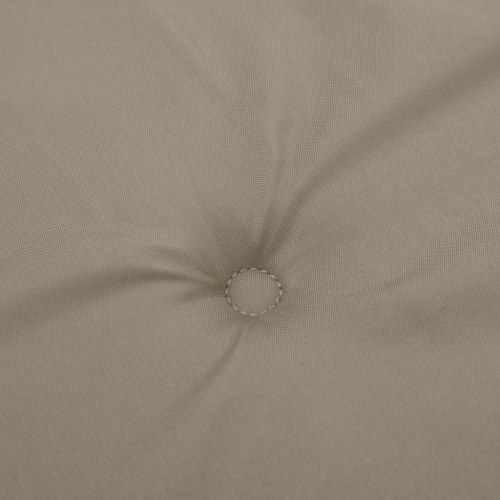 Hynder til havestol - 4 stk. 50×50×4 cm i oxfordstof, gråbrun