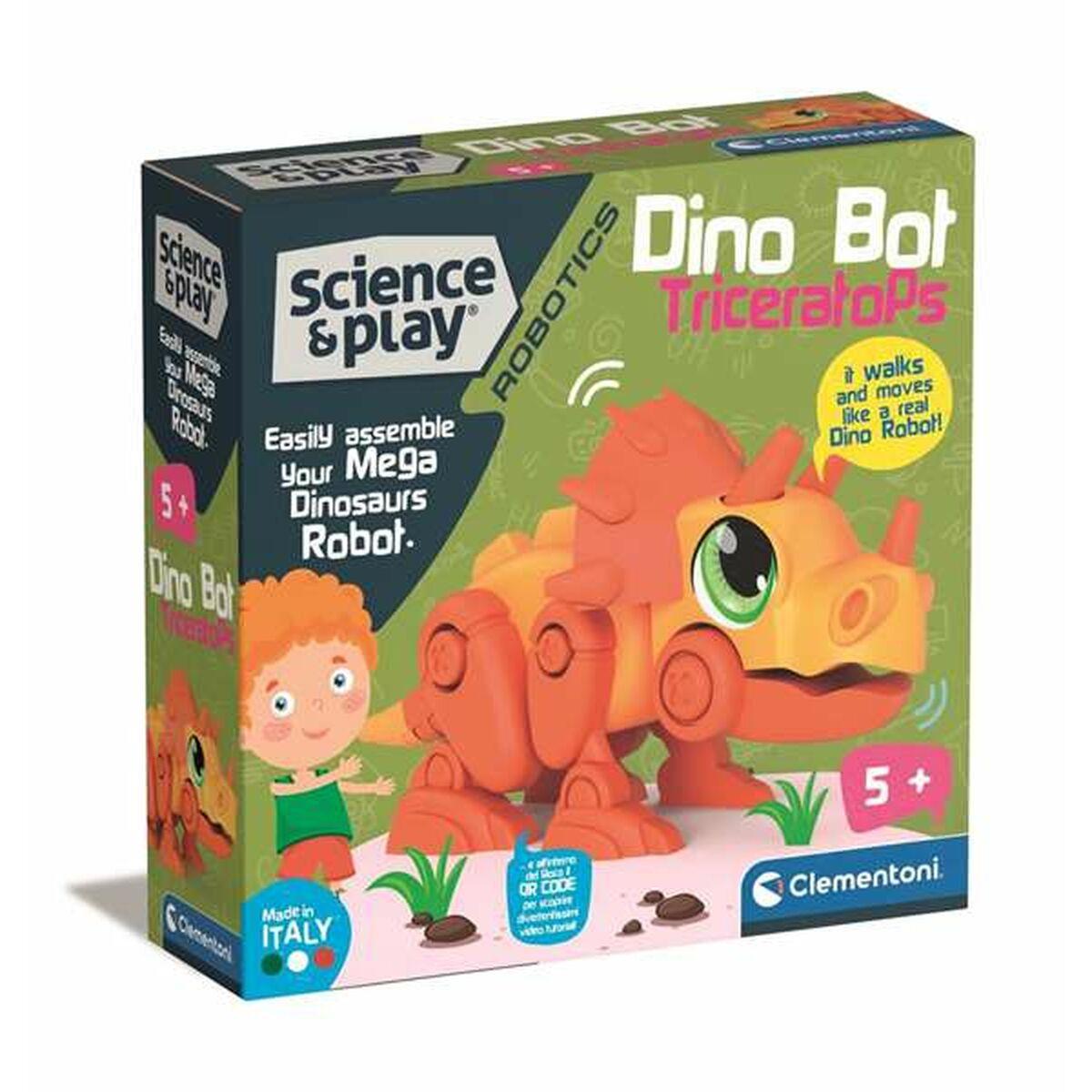Konstruktionsspil Clementoni Dino Bot Triceratops