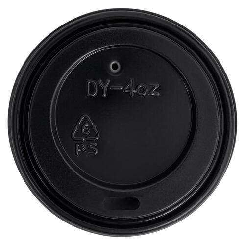 Papkrus med låg 500 stk. 120 ml hvid og sort