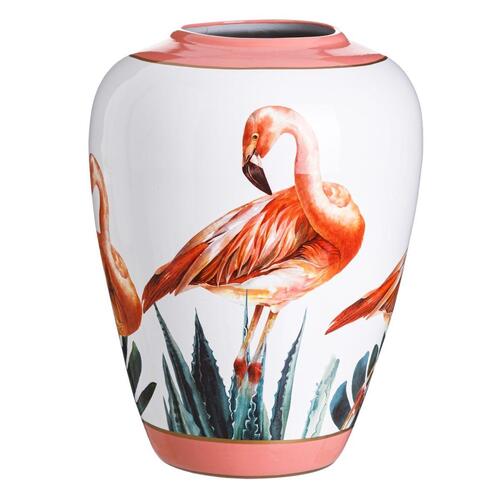 Vase Keramik Koral Hvid 36 x 36 x 48 cm