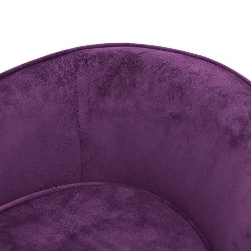 Hundesofa 69 x 49 x 40 cm i plys - bordeaux