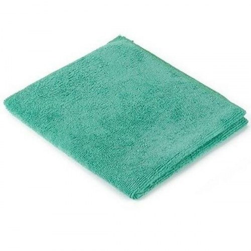 Pla rengøringsklude - grøn mikrofiber 40 × 36 cm (12 stk.)