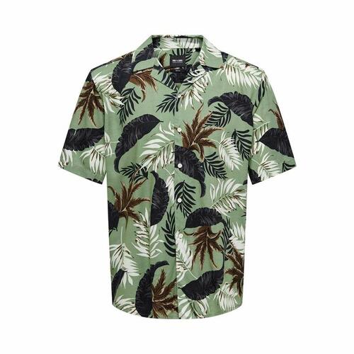 Skjorte Only & Sons Cuba Casual Kort slange S