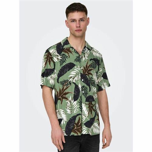 Skjorte Only & Sons Cuba Casual Kort slange S