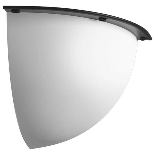 Kvarte kuppelspejle 2 stk. Ø80 cm akryl