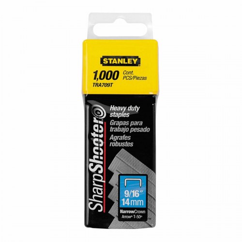 Hæfteklammer Stanley G 9/16" (14 mm) - 1.000 stk.
