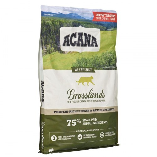 Acana Grasslands kattemad - Kylling, fisk & lam 4,5 kg