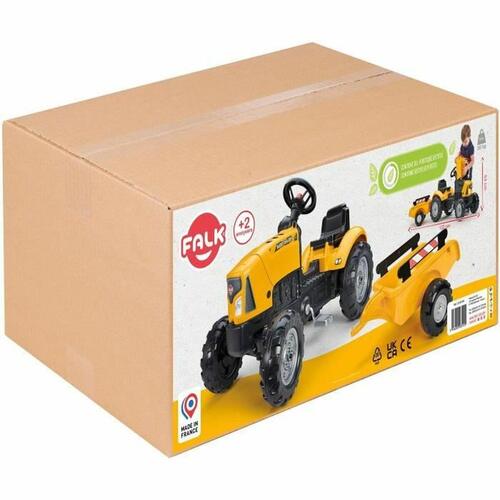 Traktor Falk Gul