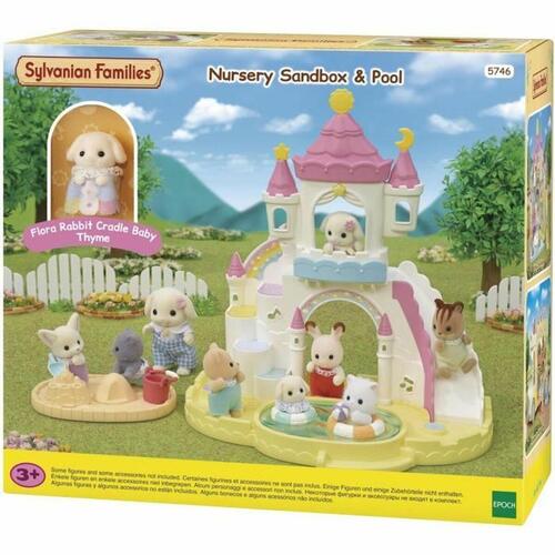 Sylvanian Families Nursery Sandbox & Pool - legetøjssæt i plastik (5746)