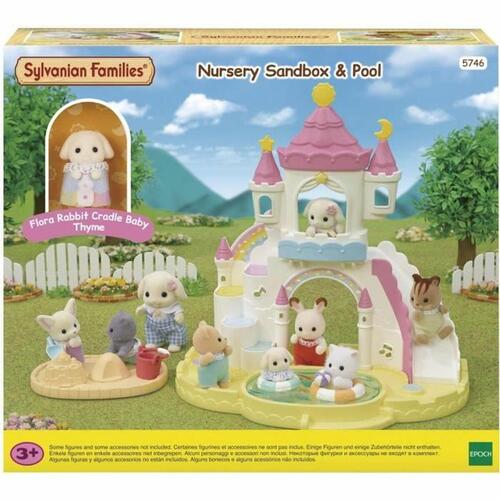 Sylvanian Families Nursery Sandbox & Pool - legetøjssæt i plastik (5746)
