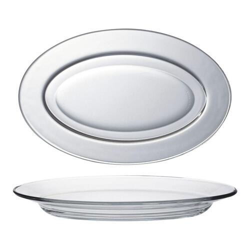 Fad Duralex part_B073QYJMRS Krystal Oval 26 x 16,8 x 3 cm