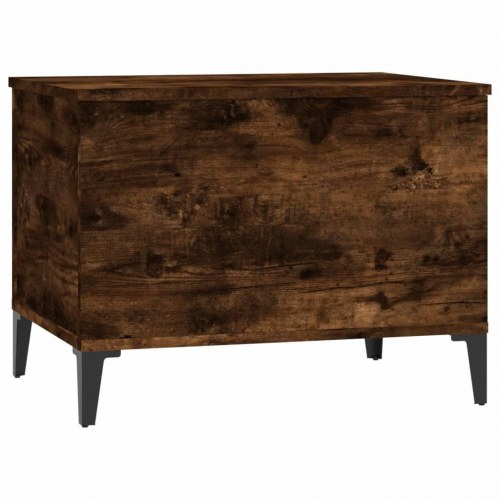 Sofabord med løftetop 60 × 44,5 × 45 cm - røget egetræsfarve