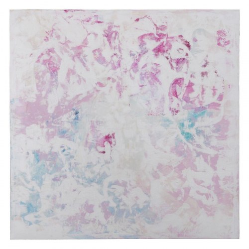 Lærred 120 x 3,5 x 120 cm Abstrakt