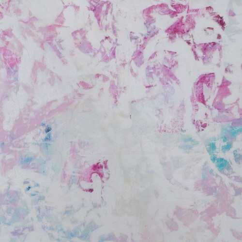 Lærred 120 x 3,5 x 120 cm Abstrakt