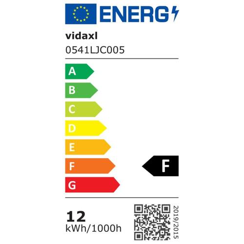 Badeværelsesspejl med LED-lys 80 cm