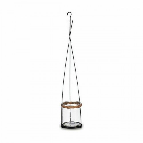 Fyrfadsstage Ibergarden metal og krystal 15,5 × 85,5 × 15,5 cm (12 stk)
