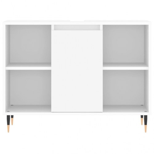 Badeværelsesskab 80 x 33 x 60 cm - hvid
