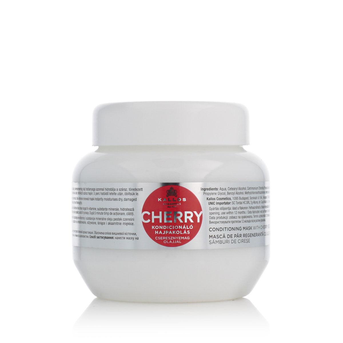Nærende Hårmaske Kallos Cosmetics Cherry 275