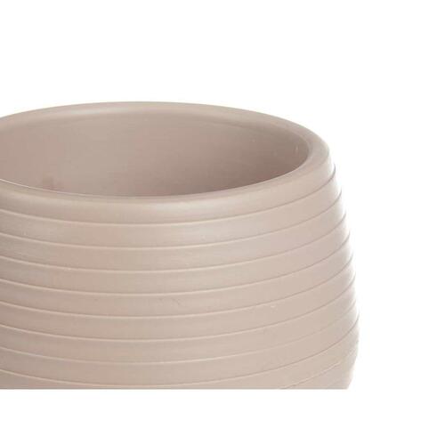 plantekrukker Taupe Plastik 16,5 x 16,5 x 14,5 cm (4 enheder)
